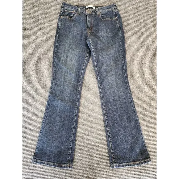 Vintage Levi's 515 Womens Stretch Bootcut Denim Jeans 10 - Picture 2 of 12